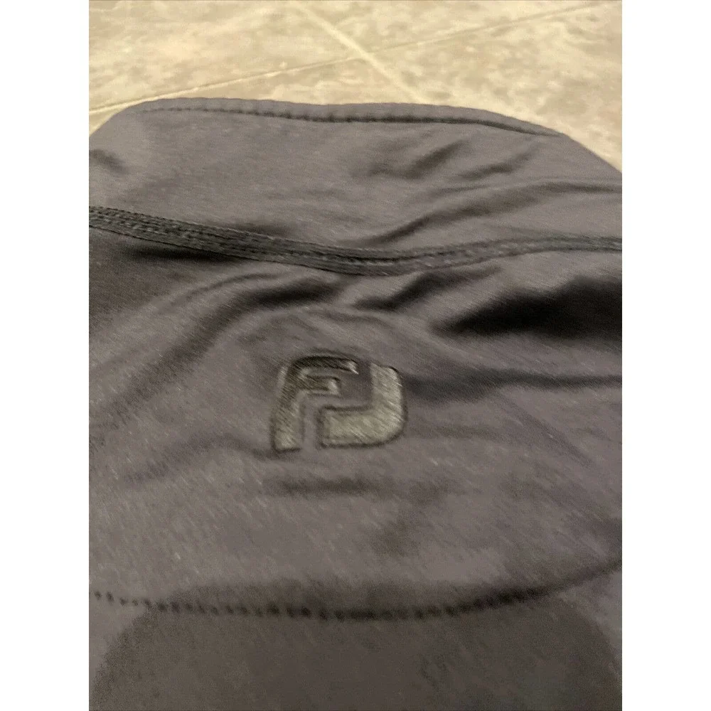 Women's FootJoy Full Zip Golf Leisure Mock Neck Jacket Size XL Black - Picture 9 of 11